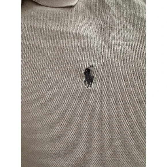 Polo Ralph Lauren Polo Shirt Mens 2XB Tan Classic Pique Short Sleeve Big & Tall - Picture 3 of 5